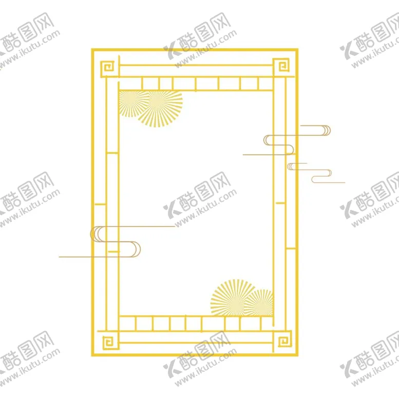 编号：58577412030655505044【酷图网】源文件下载-中国风边框素材