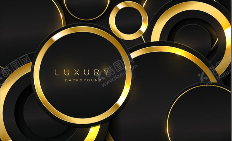 编号：36746109271143208819【酷图网】源文件下载-金色园圈底纹