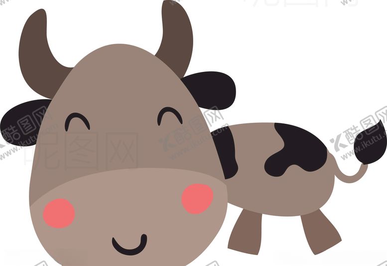编号：46626609182311174073【酷图网】源文件下载-奶牛