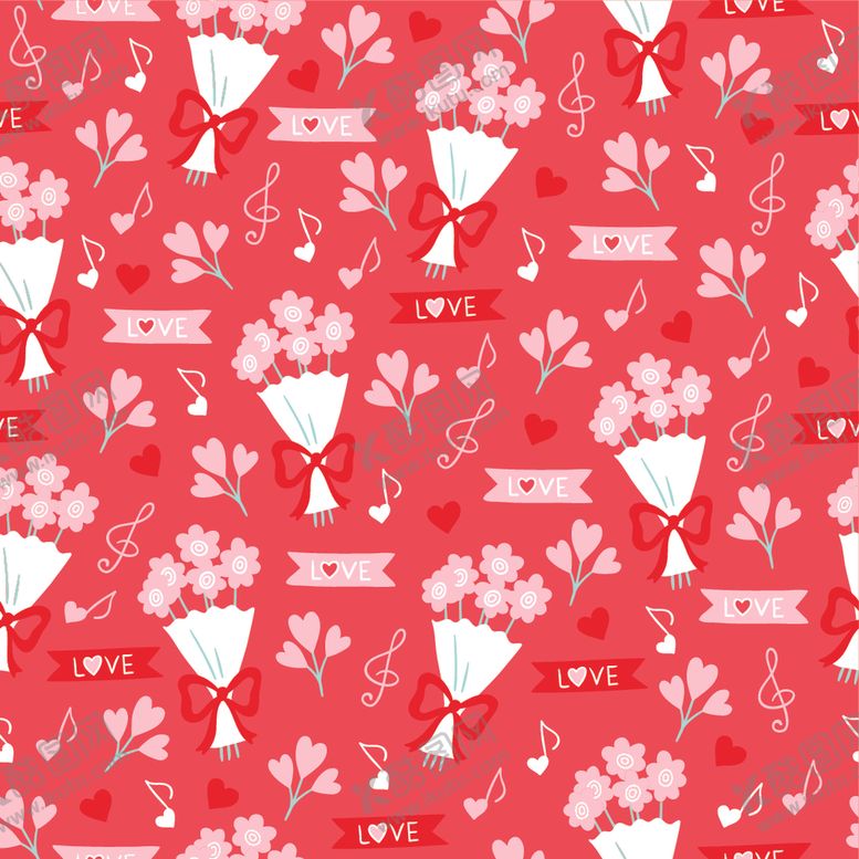 编号：69843609210258323554【酷图网】源文件下载-情人节粉色温馨背景