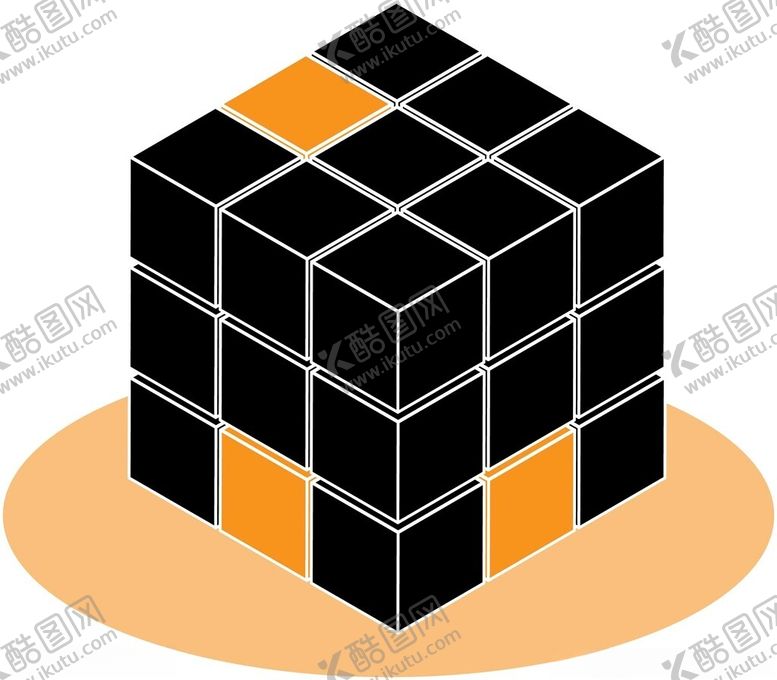 编号：54824301272015103044【酷图网】源文件下载-立体魔方
