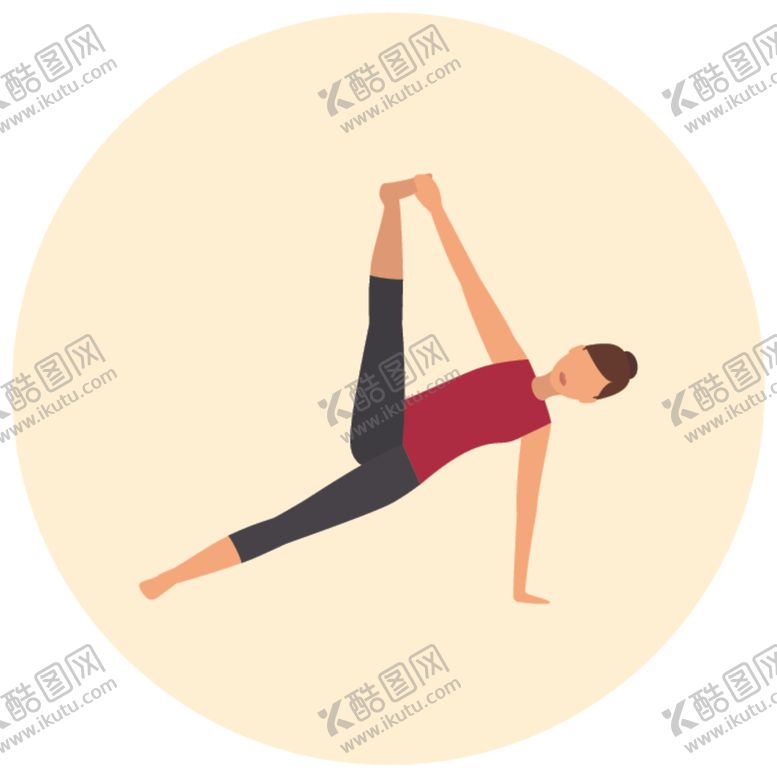 编号：58512707091849386089【酷图网】源文件下载-瑜伽动作