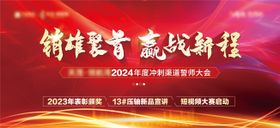 地产经纪人渠道誓师大会活动主画面