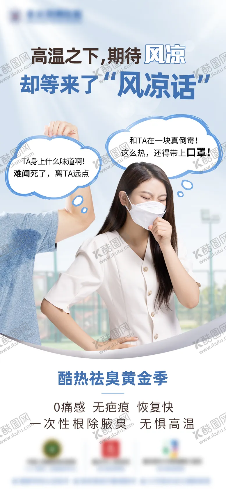 编号：67145304111914192450【酷图网】源文件下载-高温祛臭海报