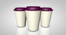 C4D模型咖啡奶茶外带杯子