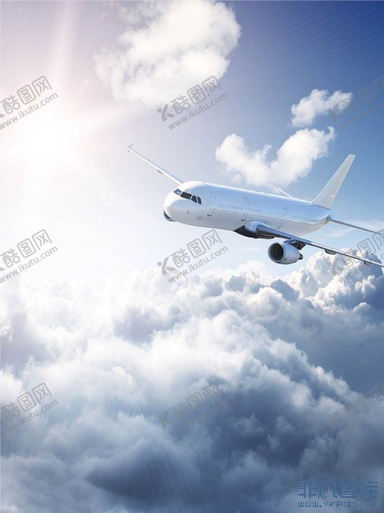 编号：49017609180656170312【酷图网】源文件下载-天空上的飞机