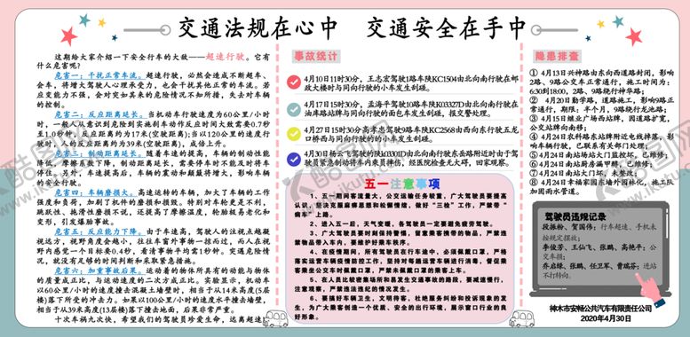 编号：11645411011934048512【酷图网】源文件下载-交通安全展板