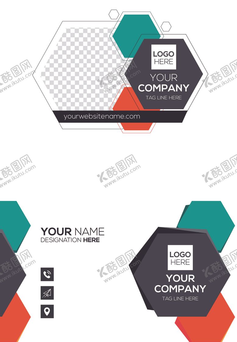 编号：86564509250040386739【酷图网】源文件下载-矢量名片模板