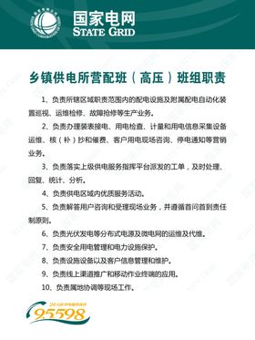 国家电网展板安全常识宣传