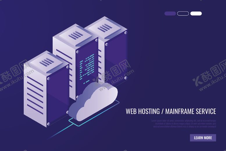编号：80189810091245271058【酷图网】源文件下载-2.5d云服务器