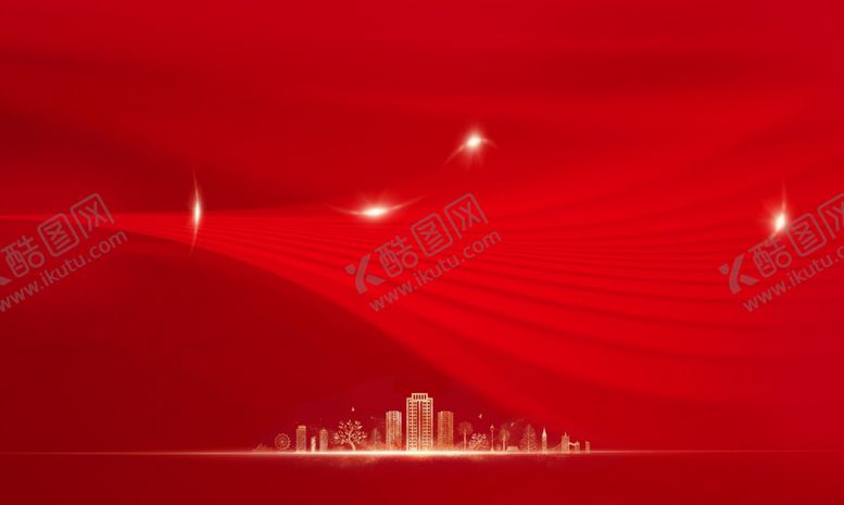 编号：77629410312352166958【酷图网】源文件下载-主KV红色背景