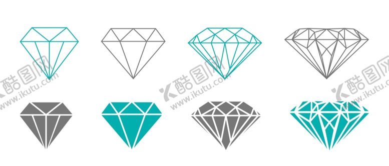 编号：87565110021110589867【酷图网】源文件下载-钻石图标