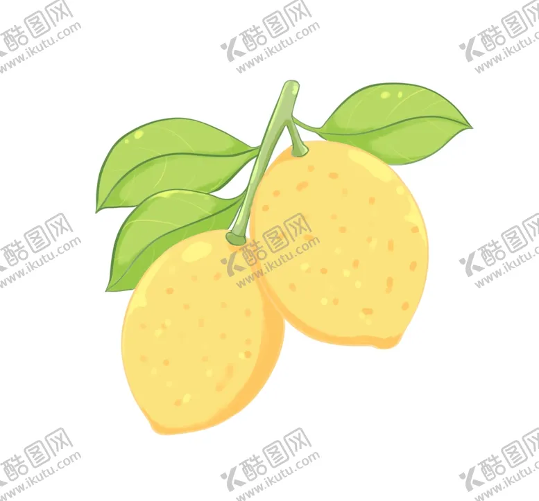 编号：36472602210619035218【酷图网】源文件下载-手绘柠檬插画