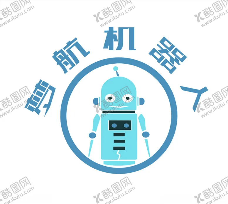 编号：48878109251555104109【酷图网】源文件下载-梦航机器人logo