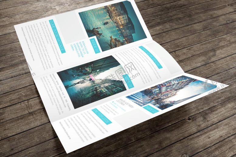 编号：45988110040837398008【酷图网】源文件下载-折页样机
