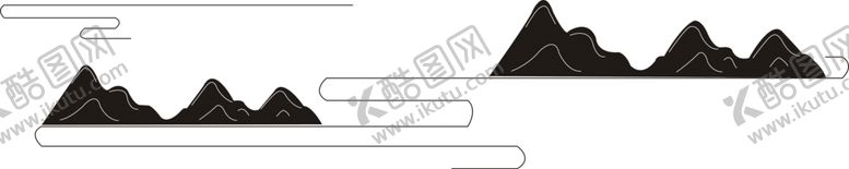 编号：54440210062131295826【酷图网】源文件下载-山水剪影