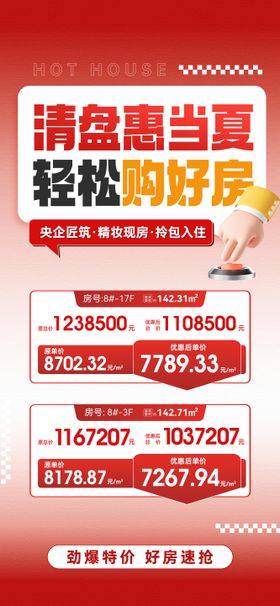 特价房海报