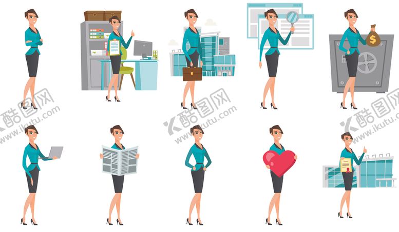 编号：50949510010859489474【酷图网】源文件下载-职业人物