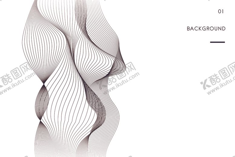 编号：28305810212252099847【酷图网】源文件下载-抽象曲线底纹