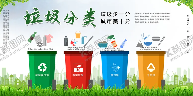 编号：26957409150845472094【酷图网】源文件下载-垃圾分类