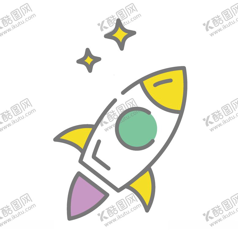 编号：79614810071734167401【酷图网】源文件下载-手绘火箭素材火箭火箭素材