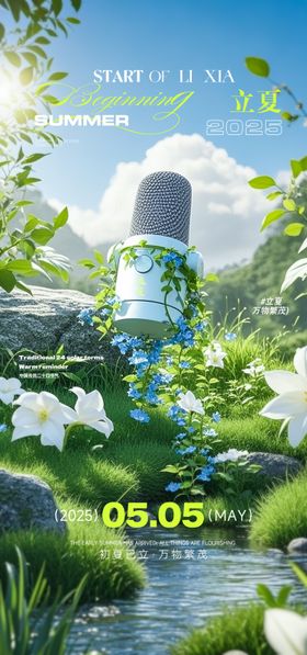 酒吧立夏海报