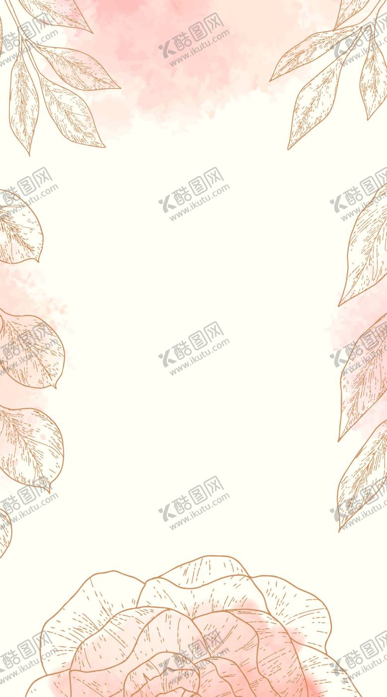 编号：16700911204832073586【酷图网】源文件下载-粉色花朵背景