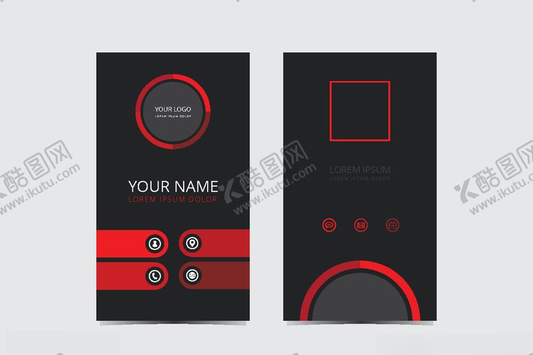 编号：70908909281554571077【酷图网】源文件下载-名片模板