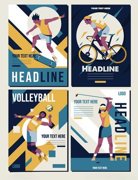 运动海报设计