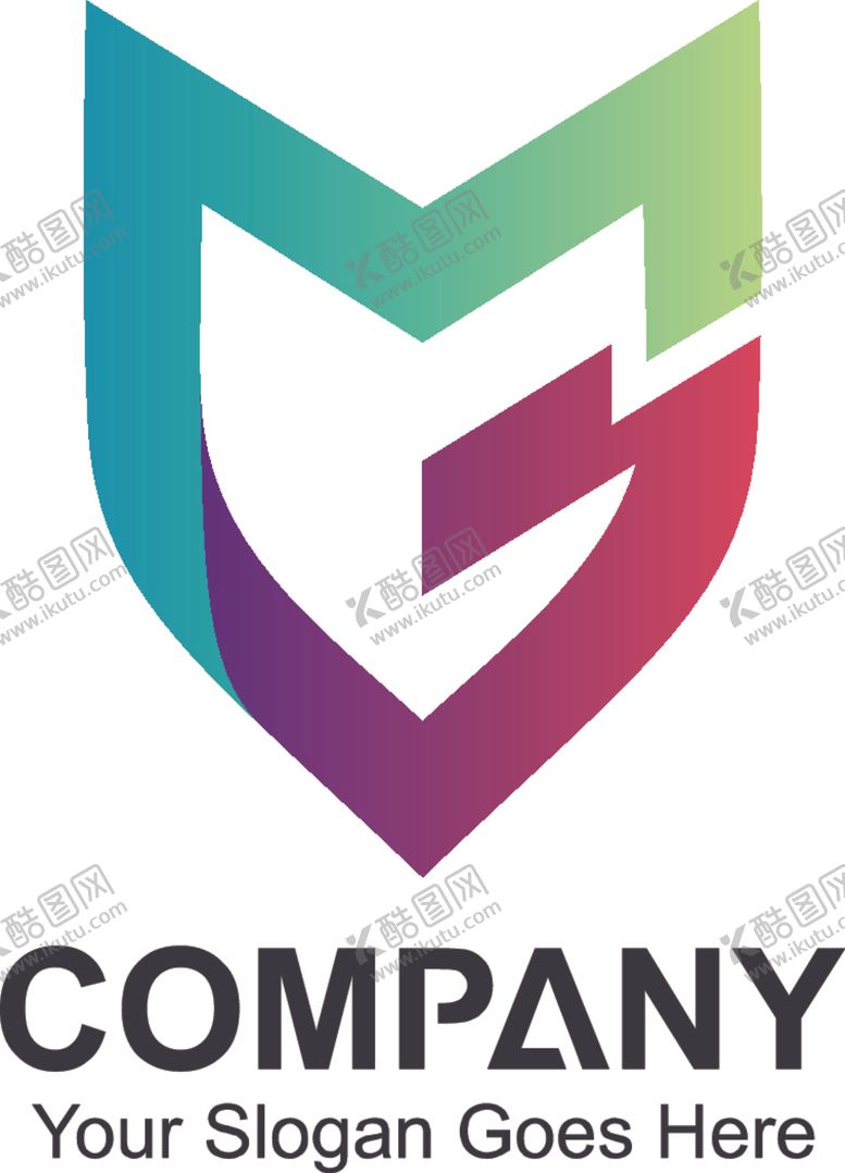 编号：25636409192111003219【酷图网】源文件下载-字母logo