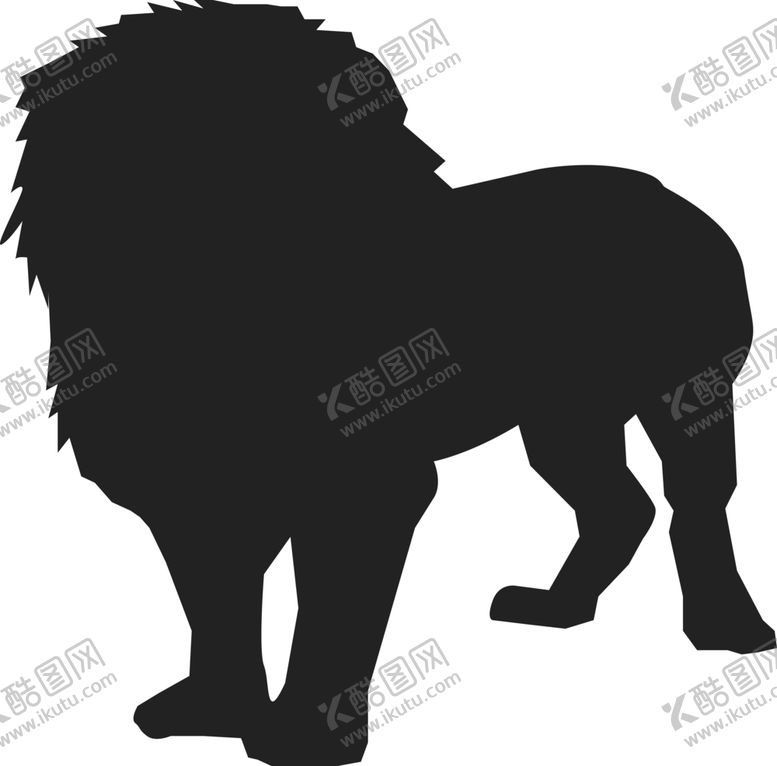 编号：87346807041308207991【酷图网】源文件下载-动物剪影
