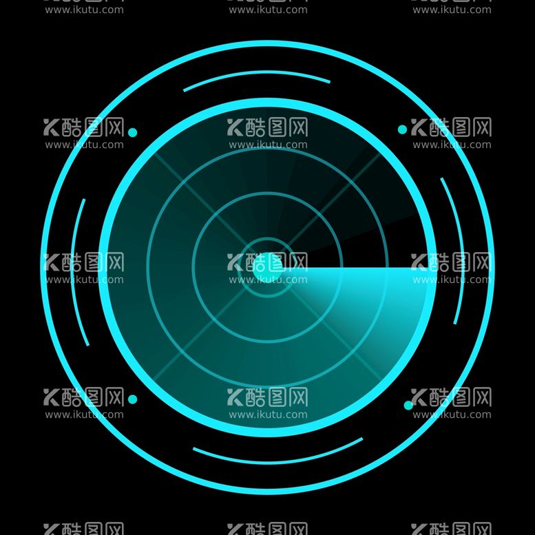 编号：28149610091409256743【酷图网】源文件下载-科技可视化数字旋转圆形圆环图标