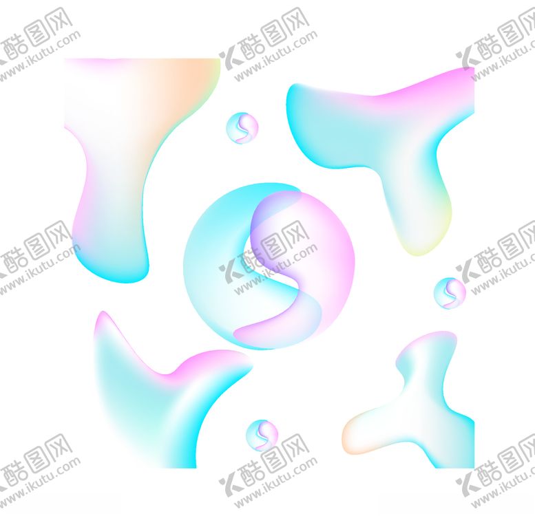 编号：80281510180045547719【酷图网】源文件下载-流体渐变素材