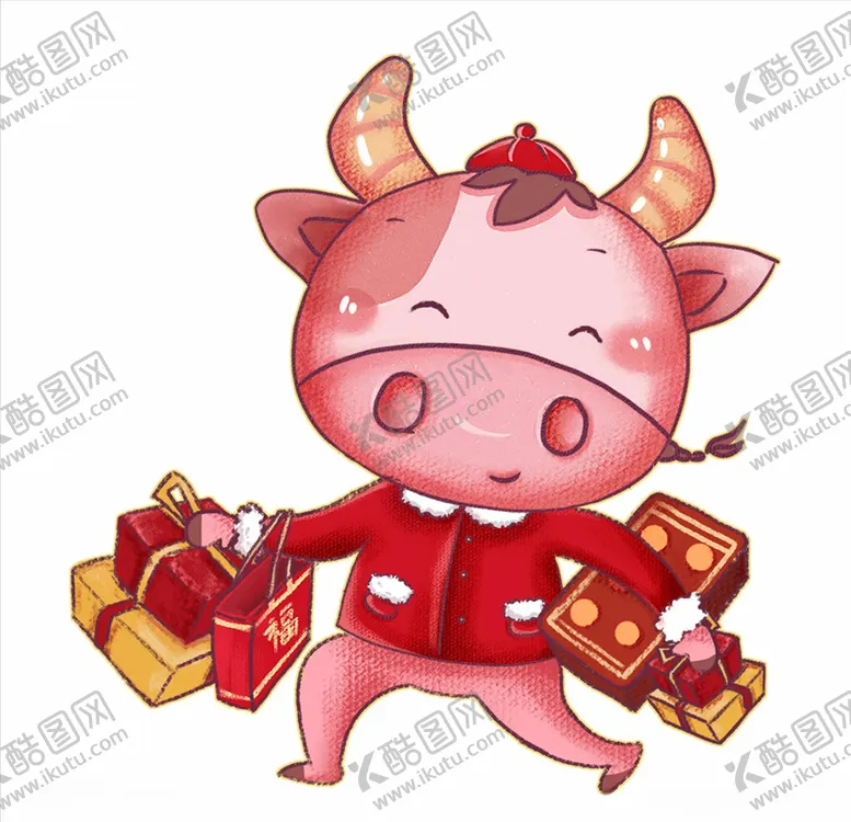 编号：62766205191121153011【酷图网】源文件下载-卡通牛