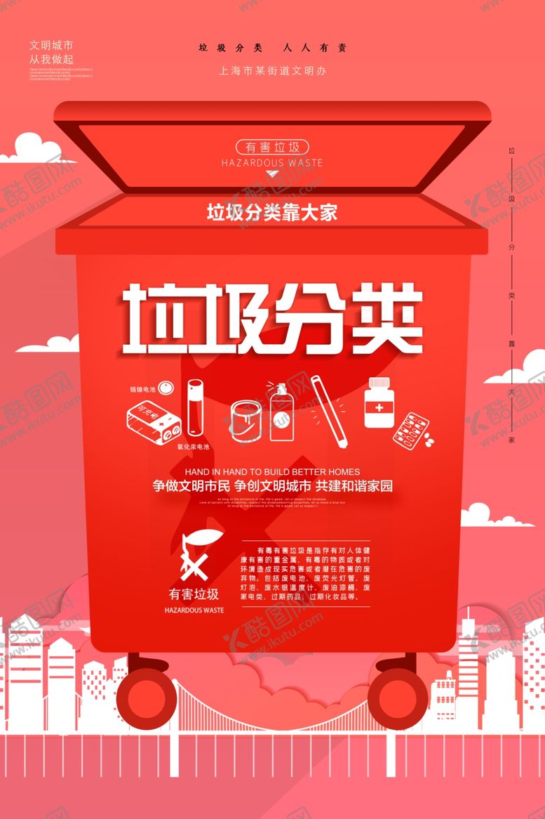 编号：94305210290513344199【酷图网】源文件下载-垃圾归类