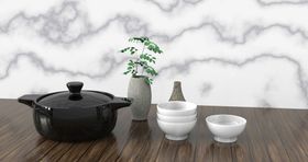 C4D模型淘宝详情页花瓶碗