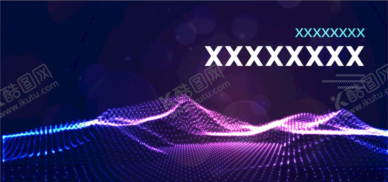编号：70469907060335032787【酷图网】源文件下载-矢量粒子背景