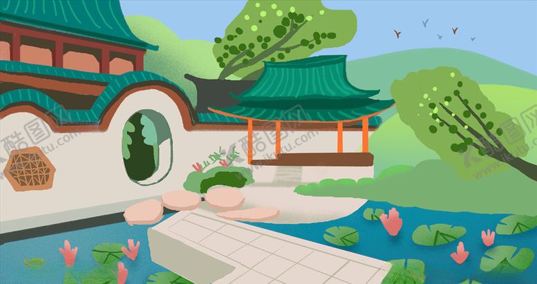 编号：76428504281131112761【酷图网】源文件下载-古风建筑