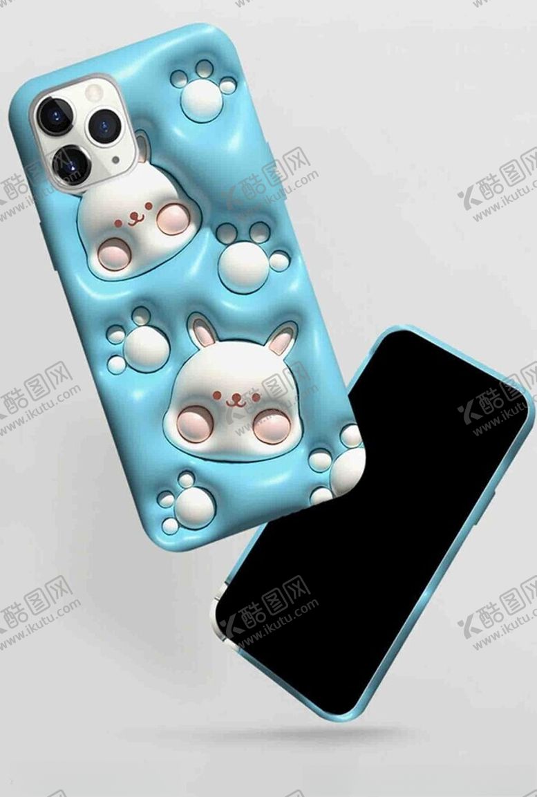 编号：65891912102201461987【酷图网】源文件下载-膨胀风卡通动物插画手机壳