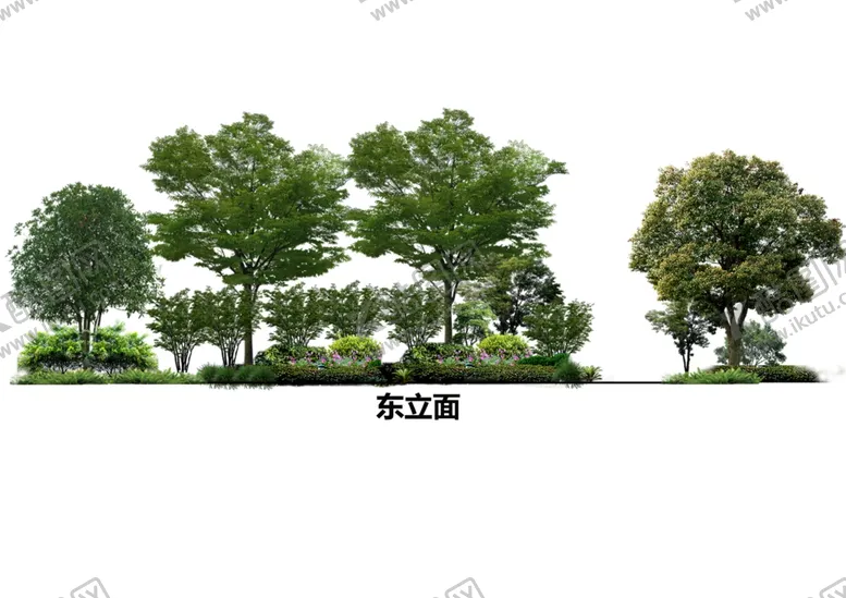 编号：90921207021900228625【酷图网】源文件下载-景观立面图