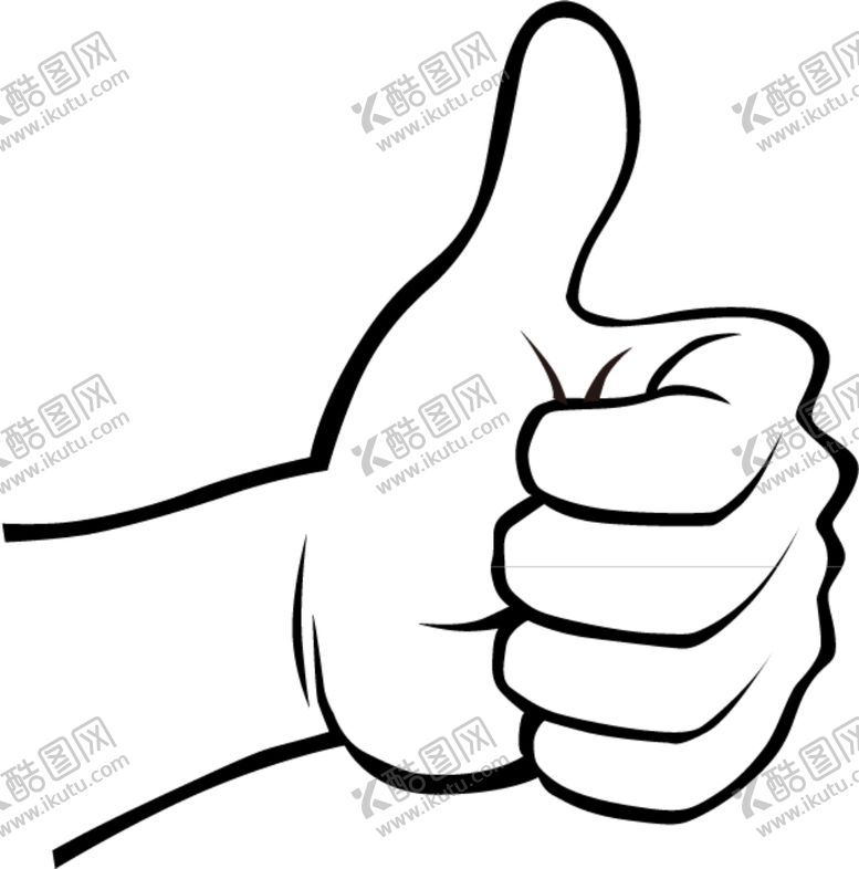 编号：54286010190822421894【酷图网】源文件下载-大拇指标签设计矢量素材
