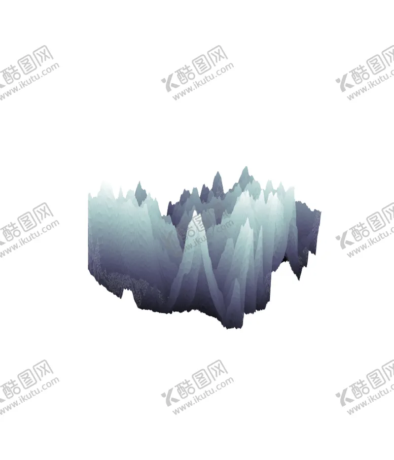 编号：15901306151346311692【酷图网】源文件下载-抽象山峰