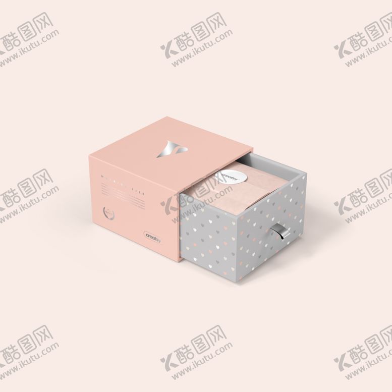 编号：36489904201814404647【酷图网】源文件下载-简约双色调抽屉式收纳盒