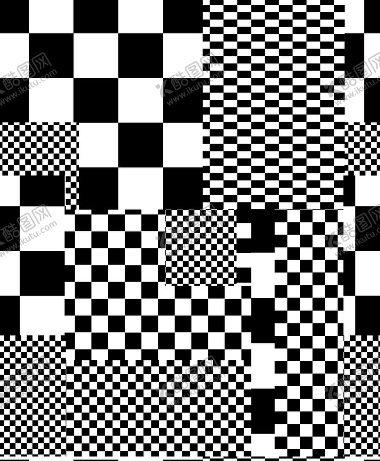 编号：89100511170617195164【酷图网】源文件下载-黑白格