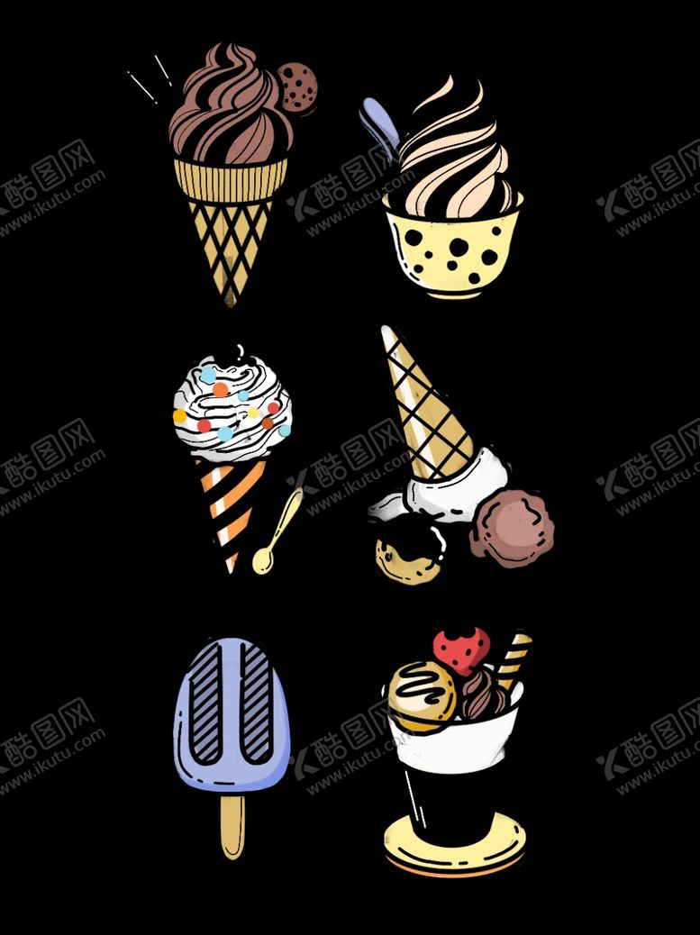 编号：81634709250920324422【酷图网】源文件下载-冰淇淋