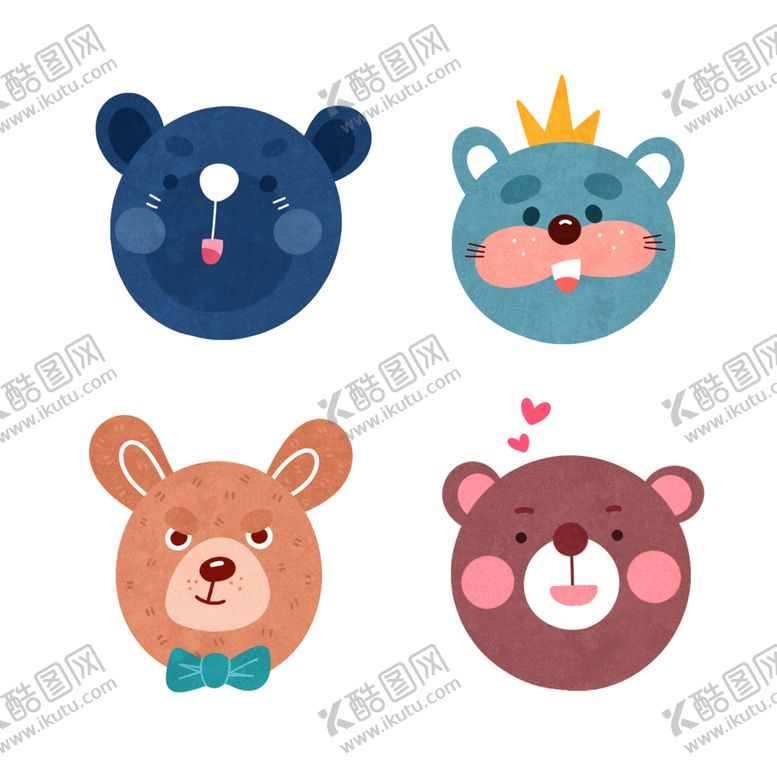 编号：21849709250554376018【酷图网】源文件下载-手绘动物