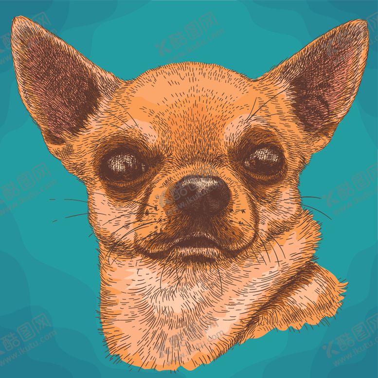 编号：58686609110829354243【酷图网】源文件下载-动物油画