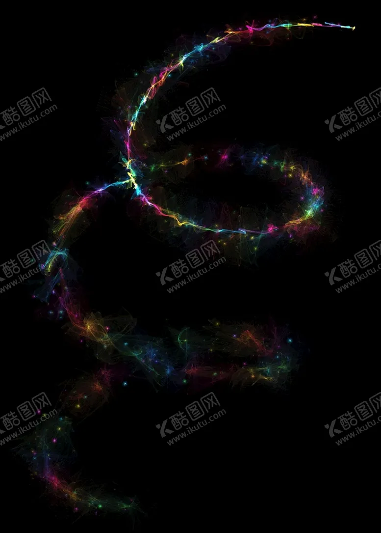 编号：27165110191340007714【酷图网】源文件下载-彩虹波浪线条图片