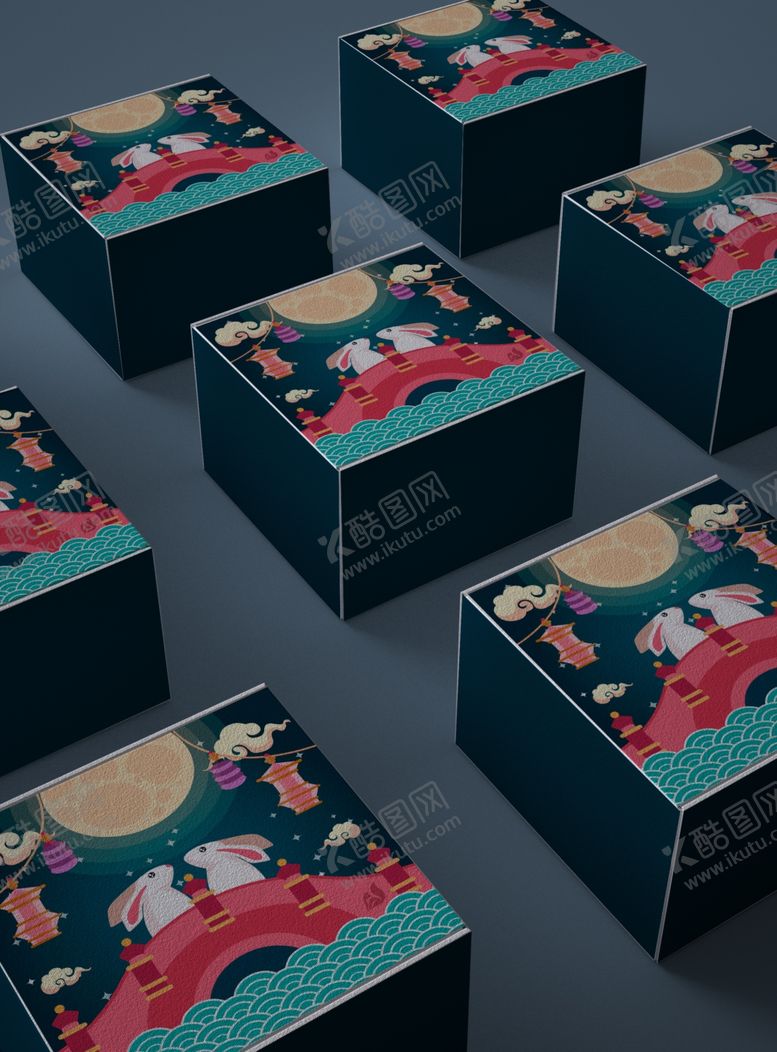 编号：41844812020211163781【酷图网】源文件下载-月饼礼盒素材