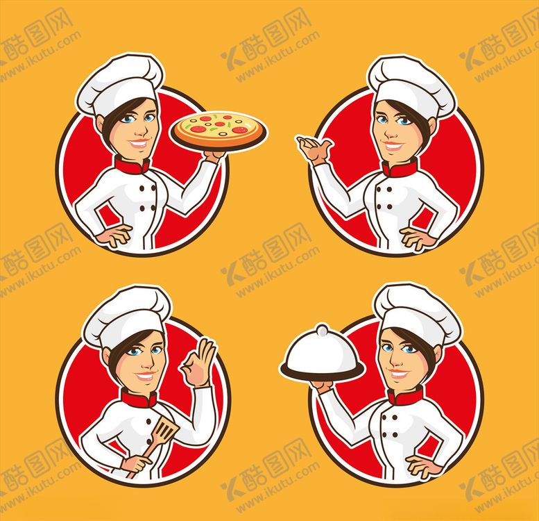 编号：97567807060515405455【酷图网】源文件下载-卡通厨师